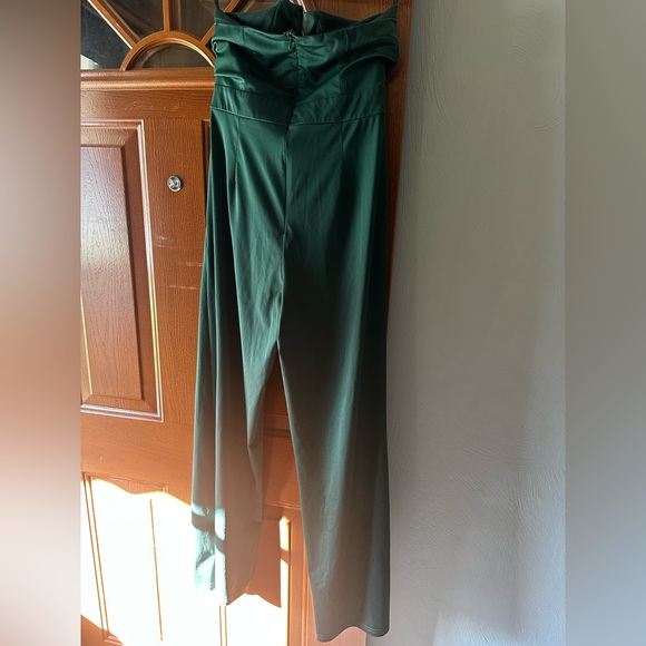 Green strapless romper size medium - Picture 3 of 5